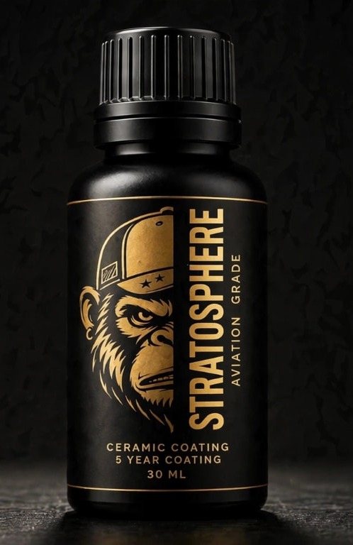 STRATOSPHERE aviation-grade ceramic coating bottle