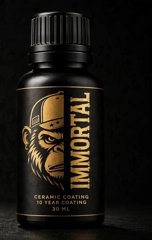 IMMORTAL 10-year ceramic coating bottle